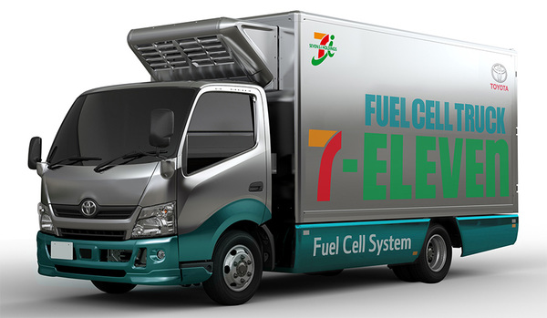 ✿トヨタとセブンイレブンで燃料電池トラックプロジェクト！